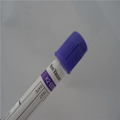 EDTA K2/K3 নন-ভ্যাকুয়াম ব্লাড কালেকশন টিউব