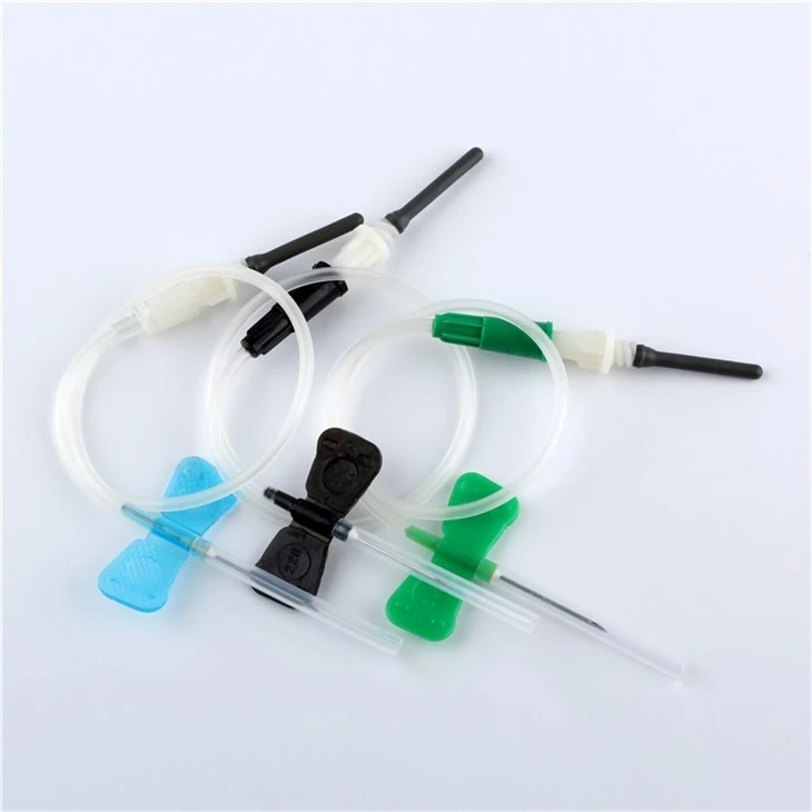 OEM 20G 21G 22G 23G বাটারফ্লাই নিডেল ম্যানউফ্যাকচারার ব্লাড কালেকশন নিডেল
