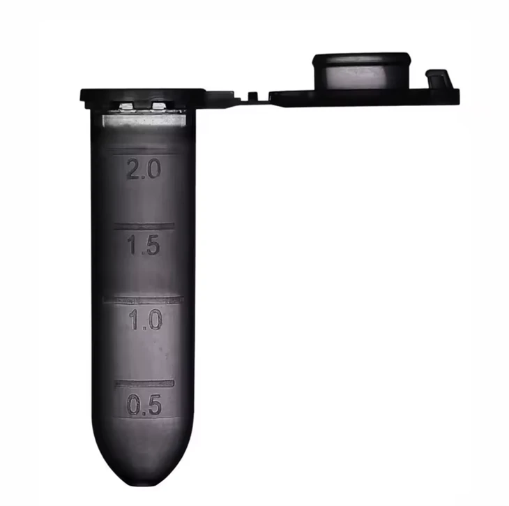 Disposable Plastic 2ml Black Centrifuge Tube factory