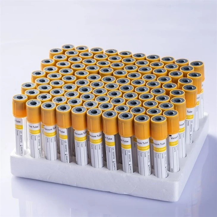 Disposable Vacuum Gel& Clot Activator Tube