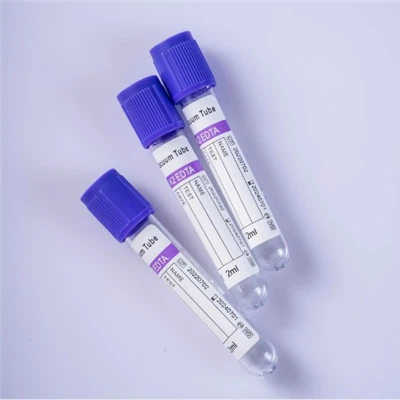2~10ml K2 EDTA ভ্যাকুয়াম ব্লাড টিউব