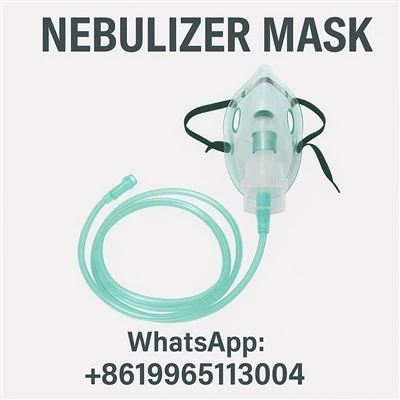 অনুনাসিক অক্সিজেন ক্যাথেটার সহ নেবুলাইজার মাস্ক