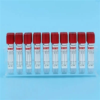 Vacutainer Additive ক্লট ভ্যাকুয়াম ব্লাড কালেকশন টিউব